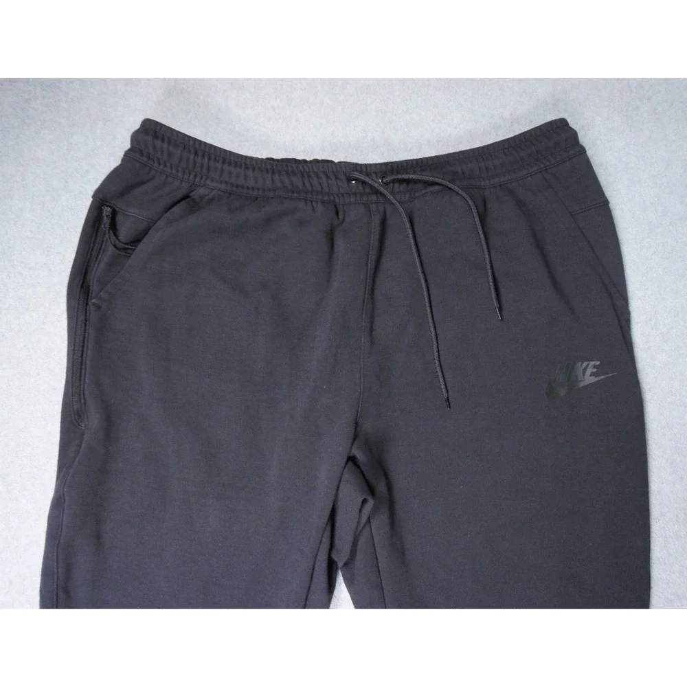 Nike Sweatpants Mens XL Black Tech FleeceJoggers Pants Active Casual Adult